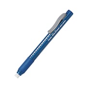PENTEL Clic Erasers® Grip, Blue Barrel, PK12 ZE22C